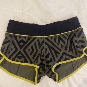 Lululemon Speed shorts size 4